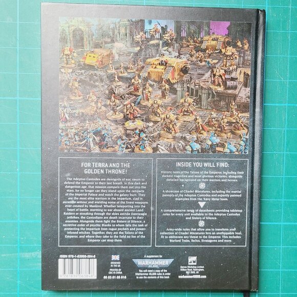 Warhammer 40,000 Adeptus Custodes Codex - Picture 2 of 5